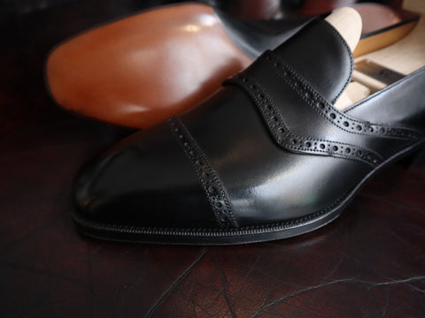 "Ashby" in Black Calf - KN14