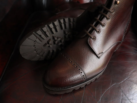 "Urban Commando" in Espresso Hatch Grain - GG06