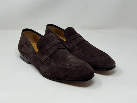 "Portofino" Loafer in Mole Suede