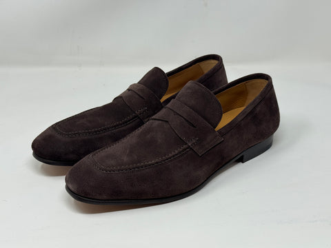 "Portofino" Loafer in Mole Suede