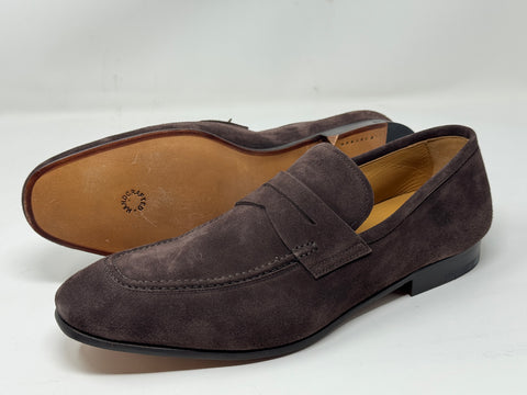 "Portofino" Loafer in Mole Suede