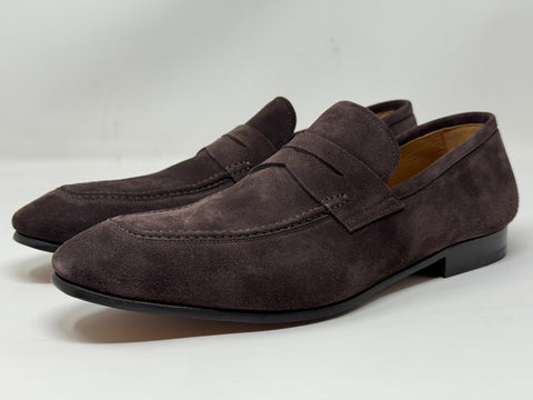 "Portofino" Loafer in Mole Suede