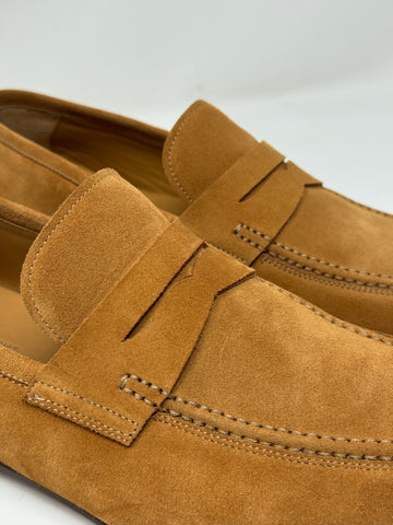 "Portofino" Loafer in Fox Suede
