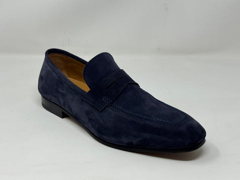 "Portofino" Loafer in Navy Suede