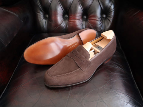 "Chadwick" In Mole Suede - C39