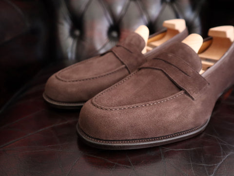 "Chadwick" In Mole Suede - C39