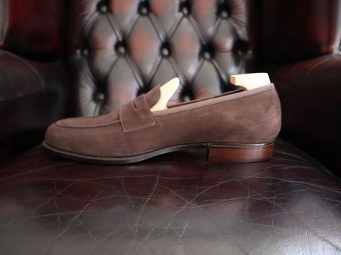 "Chadwick" In Mole Suede - C39