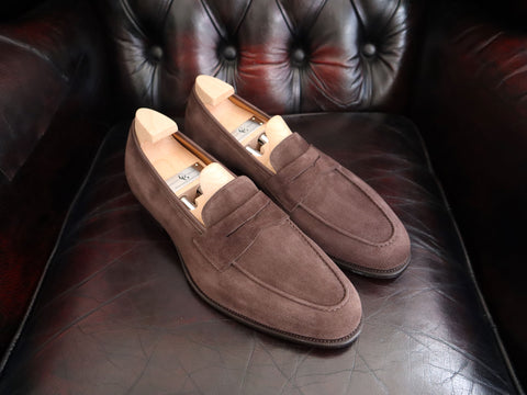 "Chadwick" In Mole Suede - C39