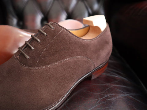 "Churchill" In Mole Suede - S45