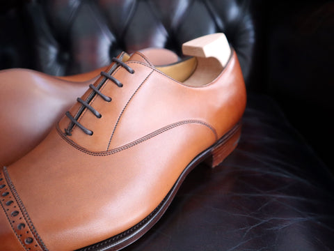 "Churchill" In Vintage Cedar Calf - S45