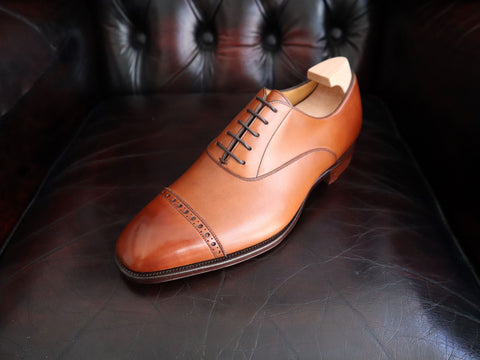 "Churchill" In Vintage Cedar Calf - S45