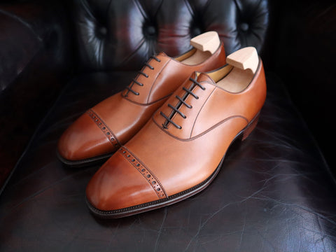 "Churchill" In Vintage Cedar Calf - S45