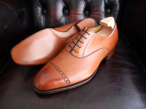 "Churchill" In Vintage Cedar Calf - S45