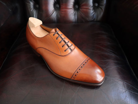 "Churchill" In Vintage Cedar Calf - S45