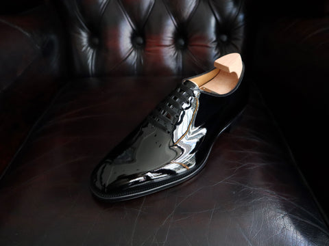 "Cornwell" in Black Patent Leather - KN14