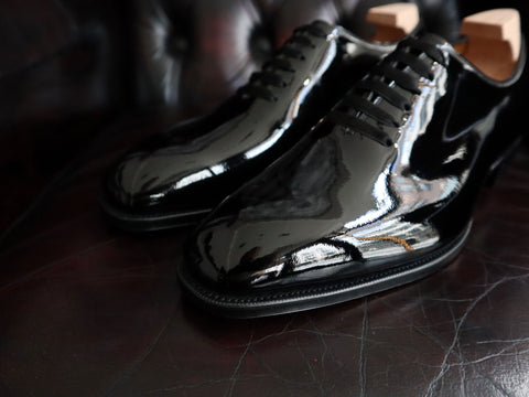 "Cornwell" in Black Patent Leather - KN14