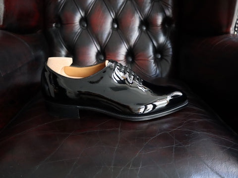 "Cornwell" in Black Patent Leather - KN14