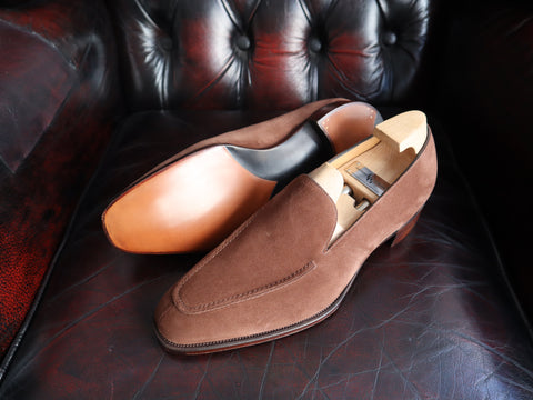 "Cannes" in Mink Suede - KN14