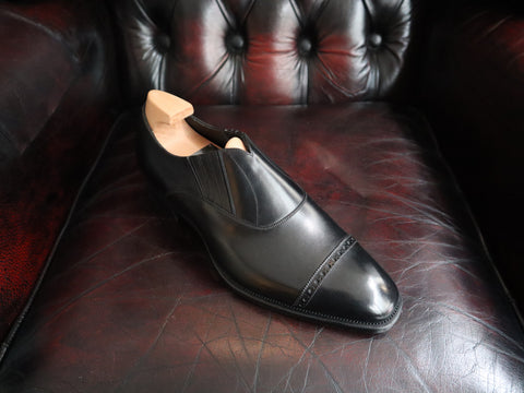 "Langham" in Black Calf - MH71