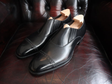 "Langham" in Black Calf - MH71