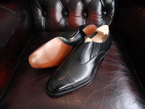 "Langham" in Black Calf - MH71