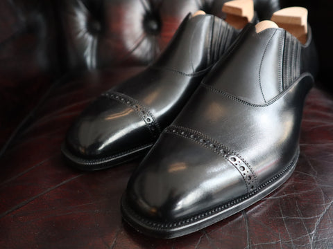 "Langham" in Black Calf - MH71