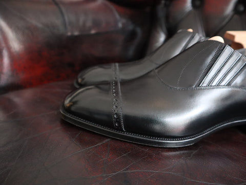 "Langham" in Black Calf - MH71