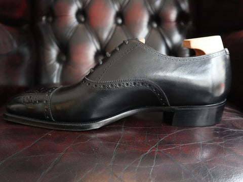 "Highland" In Black Calf - TG73