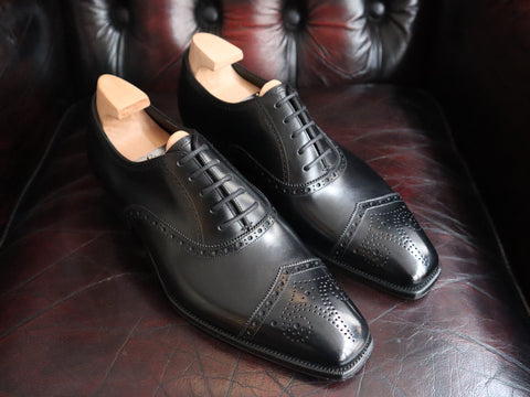 "Highland" In Black Calf - TG73