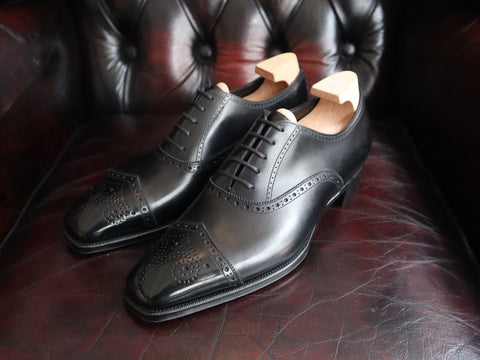 "Highland" In Black Calf - TG73