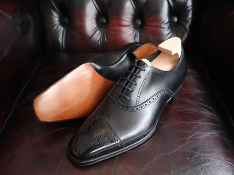 "Highland" In Black Calf - TG73
