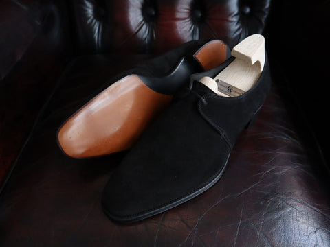 "Forsythe" in Black Suede - MH71