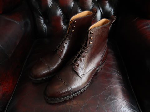 "Urban Commando" in Espresso Hatch Grain - GG06