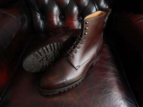 "Urban Commando" in Espresso Hatch Grain - GG06