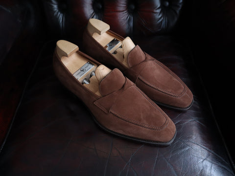 "Antibes II" in Mink Suede - KN14