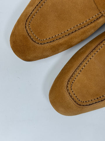 "Portofino" Loafer in Fox Suede
