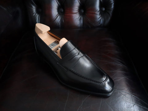 "Monaco" in Black Calf - KN14