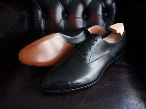 "Oxford" in Black Calf - DG70