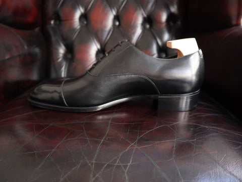 "Oxford" in Black Calf - DG70