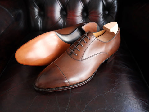 "Oxford" in Vintage Oak Calf - DG70