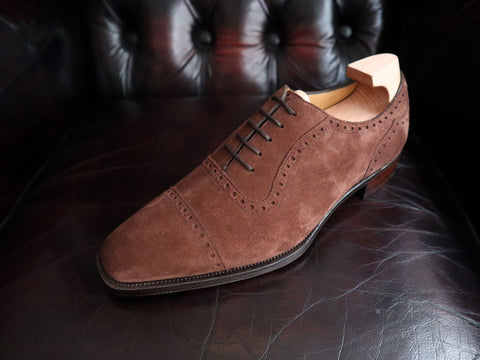 "St James II" in Mink Suede - TG73