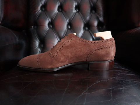 "St James II" in Mink Suede - TG73