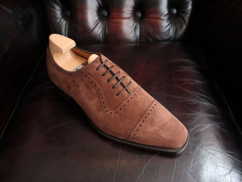 "St James II" in Mink Suede - TG73