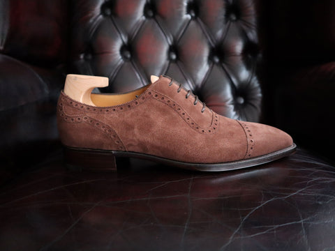 "St James II" in Mink Suede - TG73