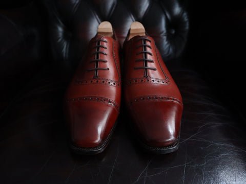 "St James II" in Vintage Cherry Calf - TG73