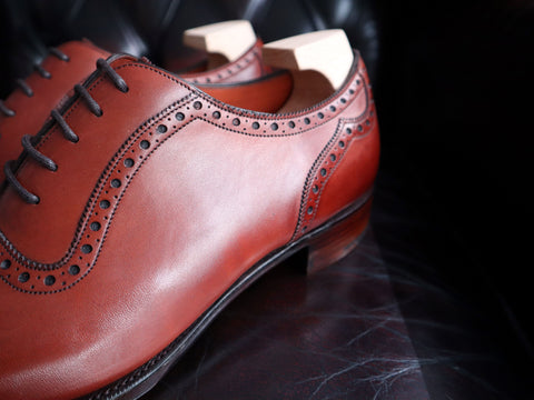 "St James II" in Vintage Cherry Calf - TG73