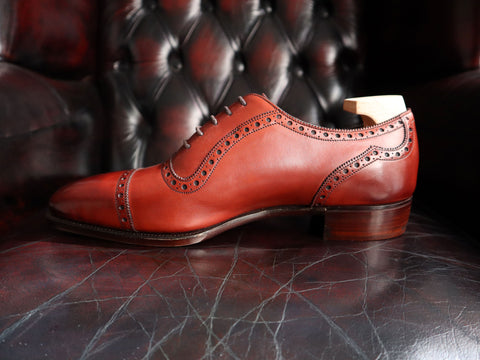 "St James II" in Vintage Cherry Calf - TG73