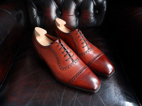 "St James II" in Vintage Cherry Calf - TG73