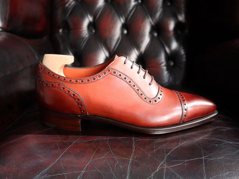 "St James II" in Vintage Cherry Calf - TG73