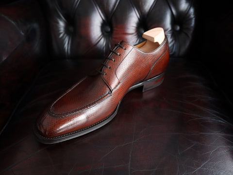 "Stamford" in Oak Hatch Grain Calf - MH71